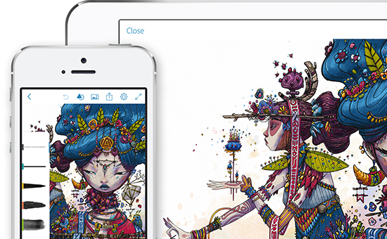 Adode Photoshop Sketch - sketchbook for iPhone [Free]